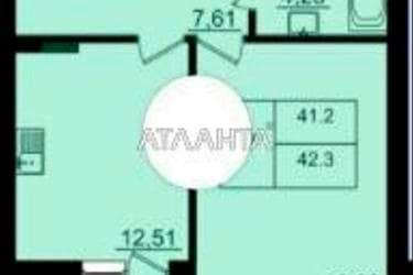 1-кімнатна квартира за адресою вул. Чехова (площа 42 м²) - Atlanta.ua - фото 14