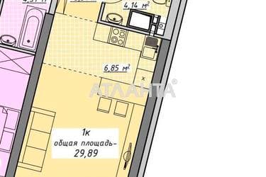 1-комнатная квартира по адресу Курортный пер. (площадь 30 м²) - Atlanta.ua - фото 20