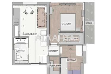 2-кімнатна квартира за адресою вул. Цвєтаєва ген. (площа 60 м²) - Atlanta.ua - фото 44