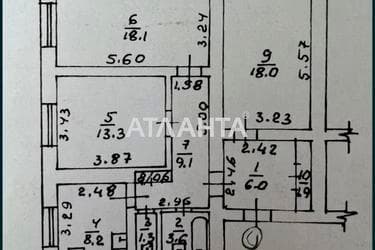 3-комнатная квартира по адресу ул. Греческая (площадь 80,6 м²) - Atlanta.ua - imageAlt 42