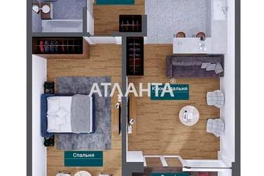 1-кімнатна квартира за адресою вул. Французький бульв. (площа 52,9 м²) - Atlanta.ua - фото 34