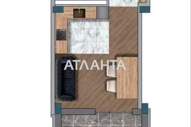 1-кімнатна квартира за адресою вул. Бочарова ген. (площа 21,4 м²) - Atlanta.ua - фото 10