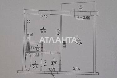 1-комнатная квартира по адресу ул. Заболотного ак. (площадь 35 м²) - Atlanta.ua - imageAlt 18