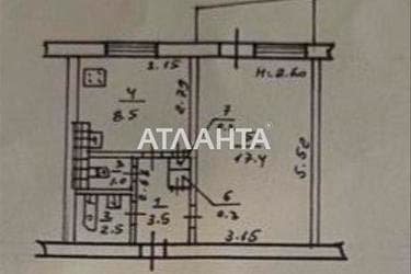 1-комнатная квартира по адресу Глушко ак. Пр. (площадь 34 м²) - Atlanta.ua - фото 11
