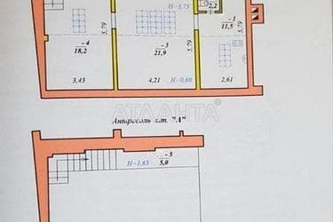 2-комнатная квартира по адресу ул. Хмельницького Богдана (площадь 59 м²) - Atlanta.ua - фото 38