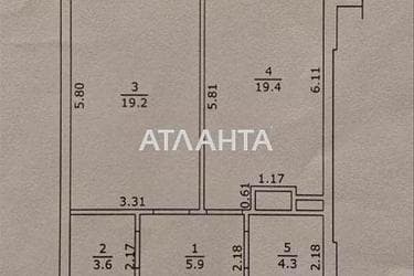 1-комнатная квартира по адресу Французский бул. (площадь 53,6 м²) - Atlanta.ua - фото 28