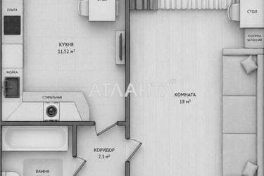 1-комнатная квартира по адресу ул. Сахарова (площадь 35 м²) - Atlanta.ua - imageAlt 20