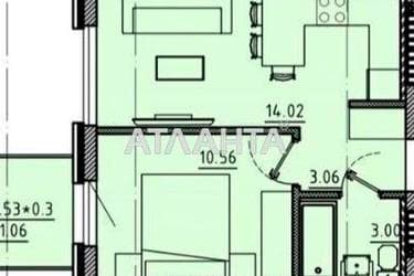 1-комнатная квартира по адресу ул. Авдеева-черноморского (площадь 31,7 м²) - Atlanta.ua - фото 12