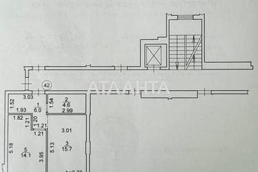 1-комнатная квартира по адресу ул. Львовская (площадь 40,9 м²) - Atlanta.ua - фото 17