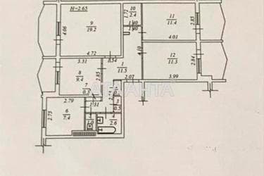 3-комнатная квартира по адресу Днепропетр. Дор. (площадь 91 м²) - Atlanta.ua - imageAlt 34