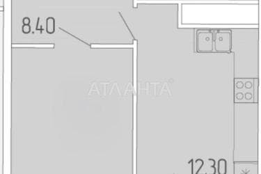1-комнатная квартира по адресу ул. Краснова (площадь 42,1 м²) - Atlanta.ua - фото 10