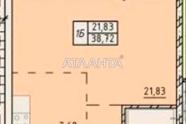 1-комнатная квартира по адресу ул. Пестеля (площадь 38,7 м²) - Atlanta.ua - фото 10