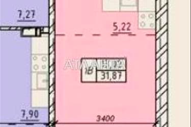 1-комнатная квартира по адресу ул. Пестеля (площадь 31,9 м²) - Atlanta.ua - imageAlt 12