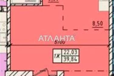 1-комнатная квартира по адресу ул. Пестеля (площадь 39,8 м²) - Atlanta.ua - imageAlt 12