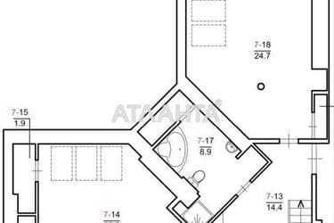 Многокомнатная квартира по адресу Мельника А. Ул. (площадь 158 м²) - Atlanta.ua - imageAlt 49