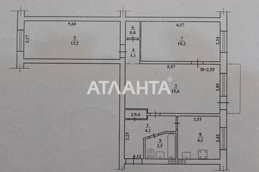 3-кімнатна квартира за адресою вул. М`ясоїдівська (площа 54,1 м²) - Atlanta.ua - фото 69