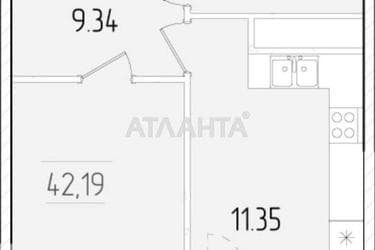 1-комнатная квартира по адресу ул. Краснова (площадь 42 м²) - фото 30 1-комнатная квартира по адресу ул. Краснова (площадь 42 м²) - Atlanta.ua - фото 30