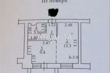 1-комнатная квартира по адресу ул. Трамвайная (площадь 29,5 м²) - Atlanta.ua - фото 16