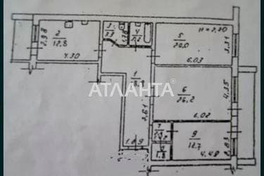 3-комнатная квартира по адресу Вишневского ген. Пер. (площадь 107,5 м²) - Atlanta.ua - фото 16