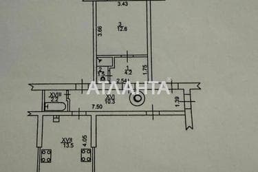 1-комнатная квартира по адресу ул. Елены Телиги (площадь 24,8 м²) - Atlanta.ua - imageAlt 31