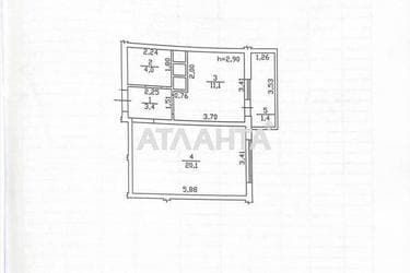 1-комнатная квартира по адресу ул. Среднефонтанская (площадь 40 м²) - Atlanta.ua - imageAlt 16