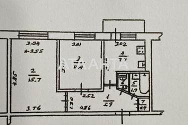 2-комнатная квартира по адресу ул. Заболотного ак. (площадь 43,2 м²) - Atlanta.ua - imageAlt 16