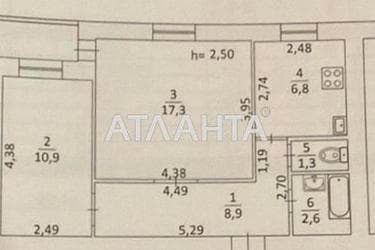 2-кімнатна квартира за адресою вул. Скісна (площа 50 м²) - Atlanta.ua - фото 32