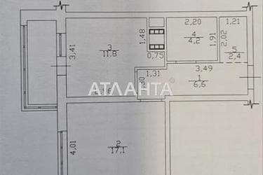 1-кімнатна квартира за адресою вул. Канатна (площа 45,6 м²) - Atlanta.ua - фото 17