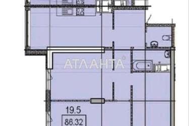 1-кімнатна квартира за адресою вул. Дача Ковалевського (площа 87,8 м²) - Atlanta.ua - фото 9