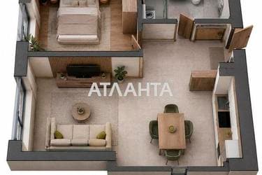 1-кімнатна квартира за адресою Куликівський 2-й пров. (площа 35,7 м²) - Atlanta.ua - фото 21