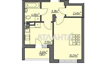 1-комнатная квартира по адресу ул. Грушевского Михаила (площадь 37 м²) - Atlanta.ua - imageAlt 22