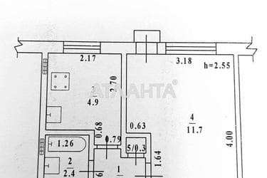 1-комнатная квартира по адресу ул. Мельницкая (площадь 24 м²) - Atlanta.ua - imageAlt 46