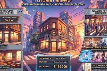 Коммерческая недвижимость по адресу Адмиральский пр. (площадь 66,9 м²) - Atlanta.ua - imageAlt 24