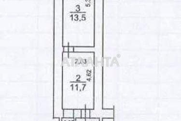 1-кімнатна квартира за адресою вул. Базарна (площа 32,4 м²) - Atlanta.ua - фото 36
