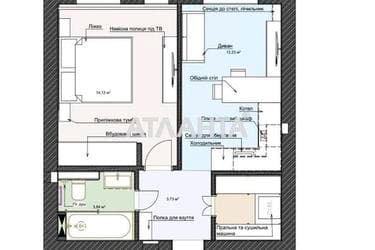 2-комнатная квартира по адресу ул. Промышленная (площадь 38,5 м²) - Atlanta.ua - imageAlt 33