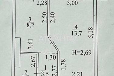 1-комнатная квартира по адресу ул. Красная (площадь 33 м²) - Atlanta.ua - imageAlt 7