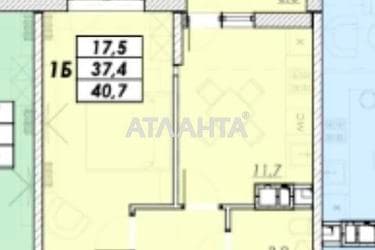 1-кімнатна квартира за адресою вул. Прохорівська (площа 40,7 м²) - Atlanta.ua - фото 17