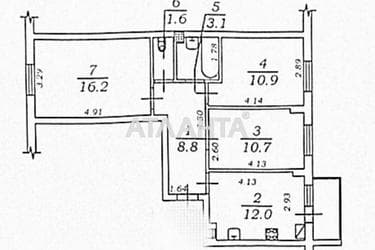 3-комнатная квартира по адресу ул. Европейская (площадь 64,3 м²) - Atlanta.ua - imageAlt 41
