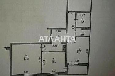 3-комнатная квартира по адресу ул. Пригородная (площадь 74,5 м²) - Atlanta.ua - imageAlt 44