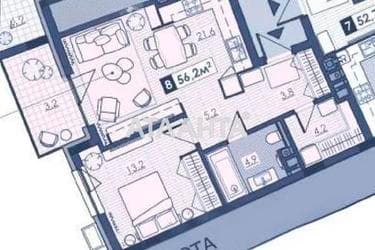 1-кімнатна квартира за адресою вул. Лікарська (площа 56,2 м²) - Atlanta.ua - фото 14