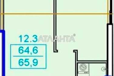2-кімнатна квартира за адресою вул. Генуезька (площа 65,9 м²) - Atlanta.ua - фото 9