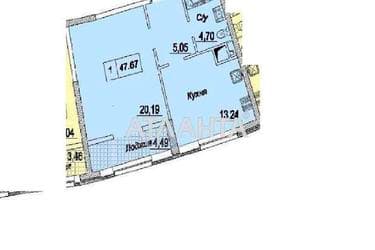 1-кімнатна квартира за адресою вул. Каманіна (площа 48 м²) - Atlanta.ua - imageAlt 18