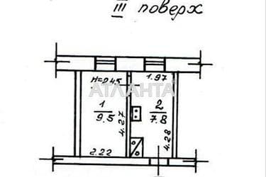 1-комнатная квартира по адресу ул. Кутузакия Александра (площадь 17,3 м²) - Atlanta.ua - imageAlt 17