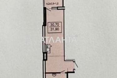 1-комнатная квартира по адресу Тополинный пер. (площадь 32 м²) - Atlanta.ua - imageAlt 11