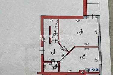3-комнатная квартира по адресу ул. Хотинська (площадь 83,5 м²) - Atlanta.ua - фото 45