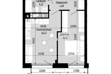 1-комнатная квартира по адресу ул. Орлика Пилипа (площадь 45,5 м²) - Atlanta.ua - imageAlt 19