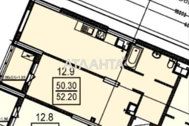 1-кімнатна квартира за адресою вул. Дача Ковалевського (площа 52,8 м²) - Atlanta.ua - фото 12