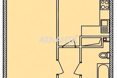 1-кімнатна квартира за адресою вул. Басейна (площа 38,4 м²) - Atlanta.ua - фото 22