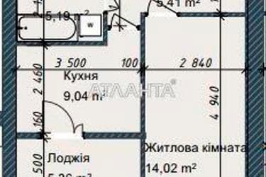 1-комнатная квартира по адресу ул. Сахарова (площадь 39,0 м²) - Atlanta.ua - imageAlt 10
