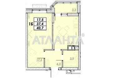 1-кімнатна квартира за адресою вул. Прохорівська (площа 40,7 м²) - Atlanta.ua - фото 15